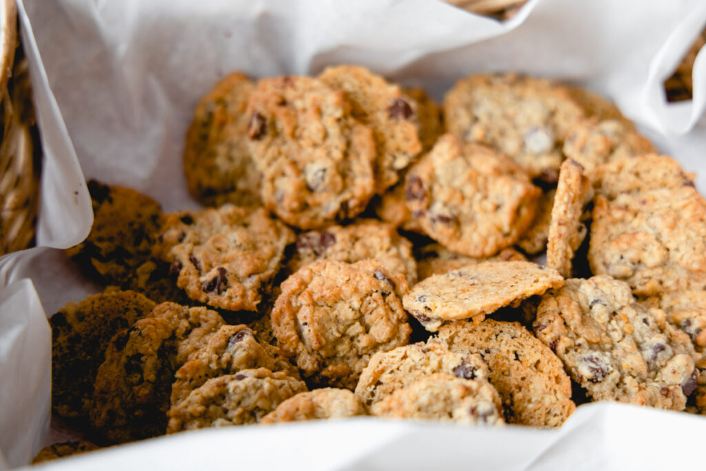 Vegan Trail Mix Cookies