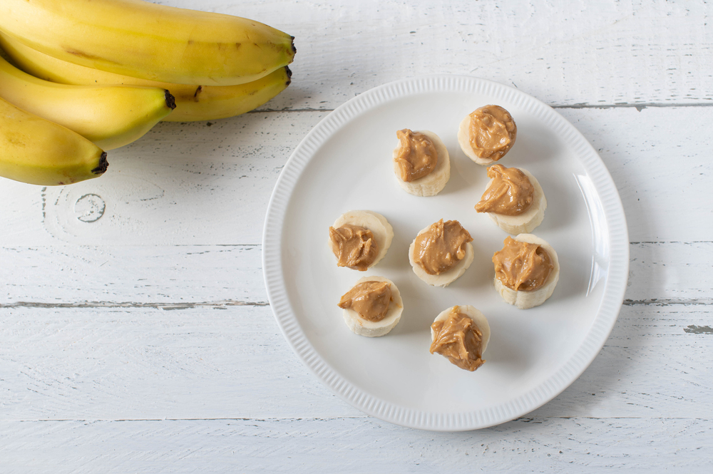 Banana Peanut Butter Snack Bites